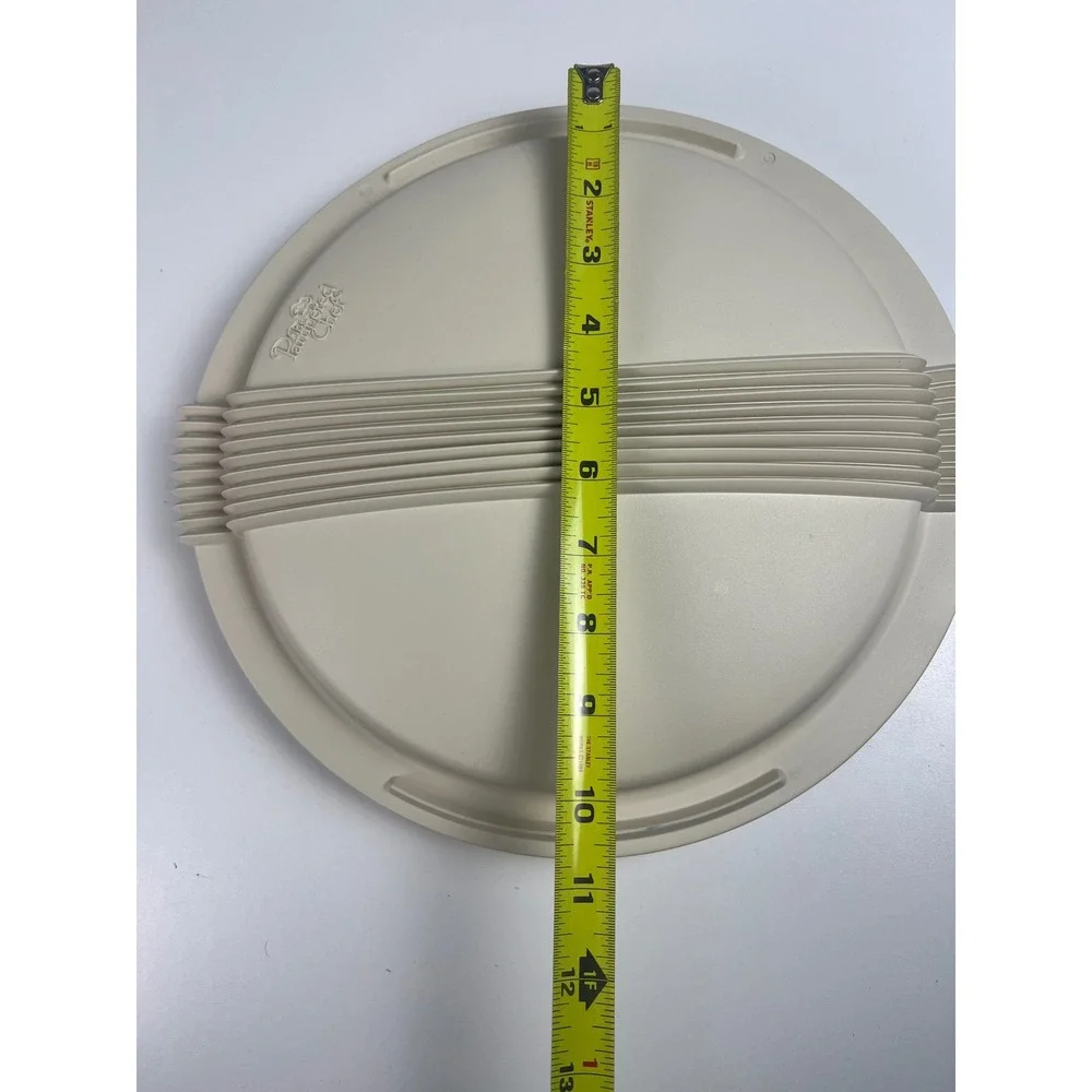 Pampered‎ Chef Stoneware Cover Lid For Round Deep Dish Baker #1391